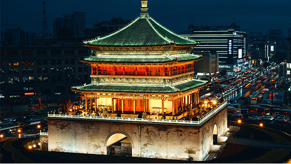古建筑樓體亮化工程可以提升夜游經濟價值