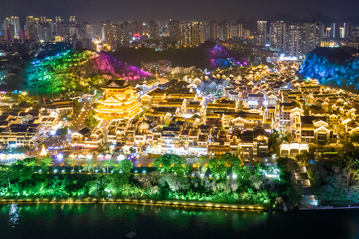 低成本的景區(qū)燈光亮化，一樣有人氣！