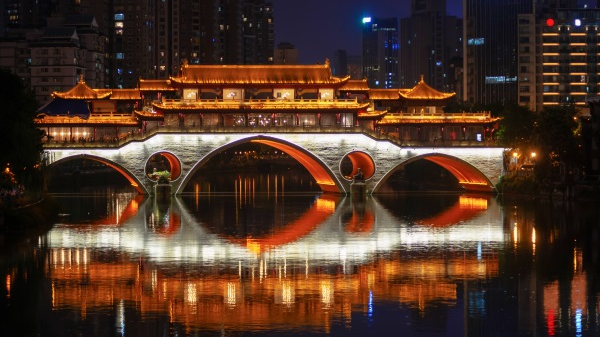 建筑夜景亮化如何進(jìn)行燈光效果的搭配？