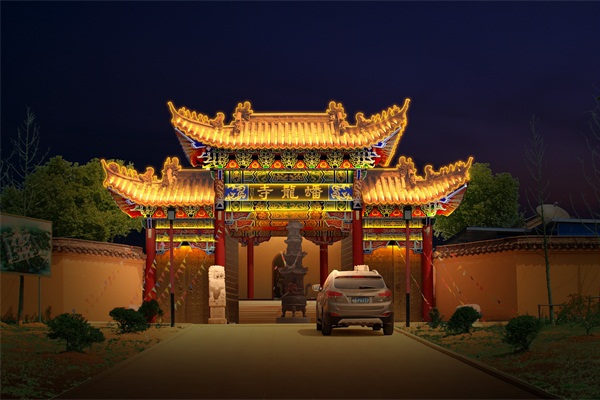 古建筑亮化設(shè)計怎么才能讓人眼前一亮？